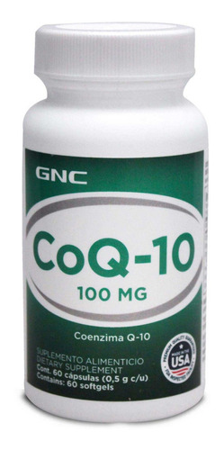 Gnc Coenzima Q-10 100 Mg