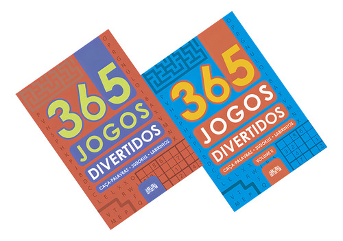 365 Passatempos Com Letras Grandes: Caça-palavras | Sudokus | Labirintos, De Jarbas C. Cerino. Jogos Raciocínio Lógico, Vol. 2. Editorial Ciranda Cultural, Capa Mole, Edição 1 Em Português, 2021