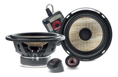 Set De Medios Y Tweeters Ps-165 Fe Flax Evo Focal 140w 6.5