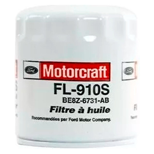 Filtro De Aceite Genuino Ford Ecosport Motorcraft® Fl-910s