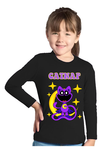 Polera Diseño Catnap Smiling Critters Poppy Playtime Cod 002