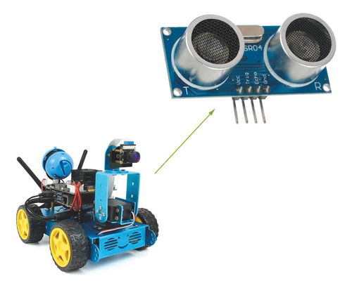 10 Pzas Sensor Ultrasonico Hc-sr04 Para Arduino