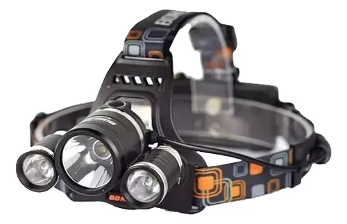 Linterna Frontal 5000 Lúmenes Led Minero