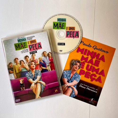 Dvd Minha Mãe É Uma Peça O Filme 1, 2 E 3