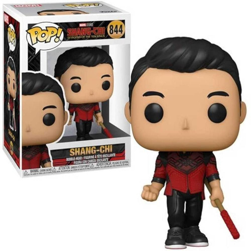 Boneco Funko Pop Shang Chi Bastão 844 Marvel Original