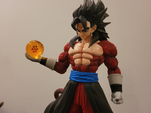 Action Figure Dragon Ball Vegetto Ssj4 Gk Collectible 30cm