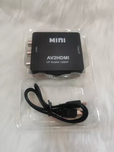 Adaptador Convertidor de Video AV RCA a HDMI – Tecnigames