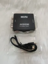 Comprar Convertidor Rca A Hdmi Av2 A Hdmi Adaptador