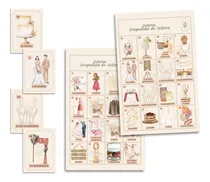 Comprar Lotería Despedida De Soltera Imprimible 80 Tablas