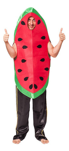 Disfraz De Cosplay Con Fruta Y Sandía Para Adultos