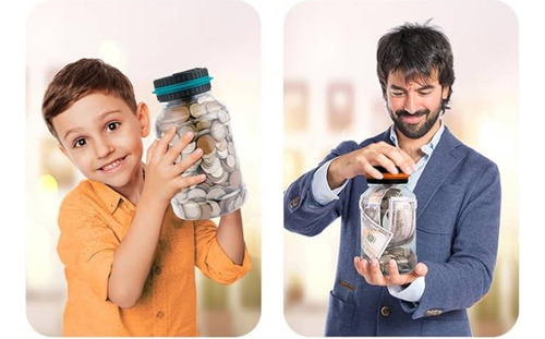 Alcancía Electrónica Digital Con Contador De Monedas Tiene capacidad para 800 piezas JOYGOD