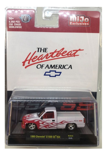 M2 Machines Heartbeat Of America '90 Chevrolet C1500 Ss 454