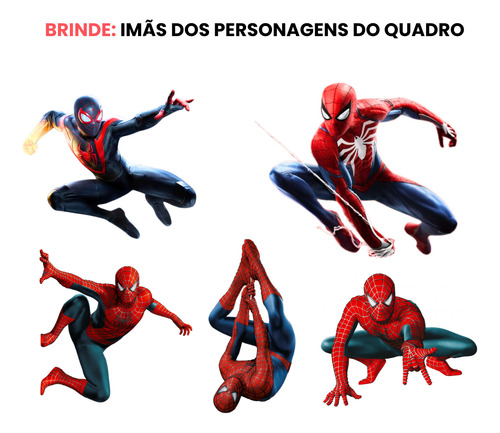 Mural Das Conquistas Rotina Diária Tema Heróis Spider-man