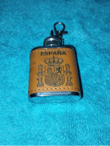 Llavero Mini Cantimplora España / (leer Descripción)