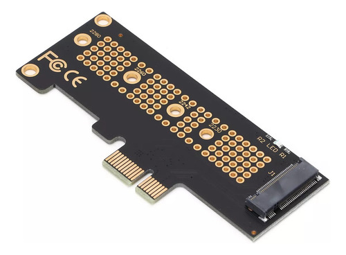 Adaptador De Leitor De Cartão Pcie Para Nvme Ngff M.2 Ssd
