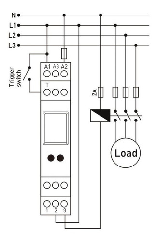Timer Industrial Multirango Multifuncion Lcd 110v