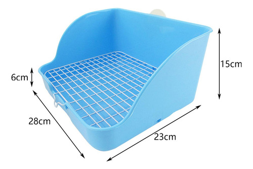 Caja De Arena Para Conejos, Inodoro, Orinal, Lecho Esquinero