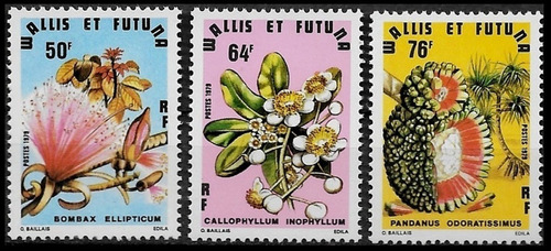 Arboles Con Flores - Frutas - Wallis & Futuna - Serie Mint
