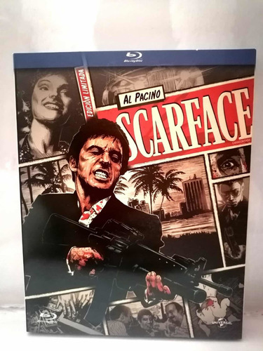 Película Scarface Edición Limitada Blu-ray