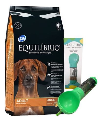 Equilibrio Adulto Razas Grandes 15+3kg Mas Regalo Y Envio