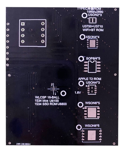 T2 Chip Read Write Bios Socket For Air T2 Ss 1