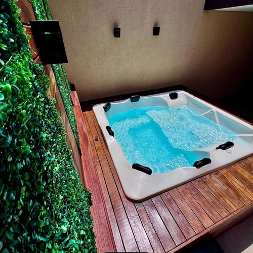 Spa 7 Lugares Completo Com Aquecedor, Cromoterapia E Ozônio