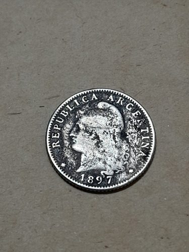 Moneda De 20 Cent De Argentina De 1897
