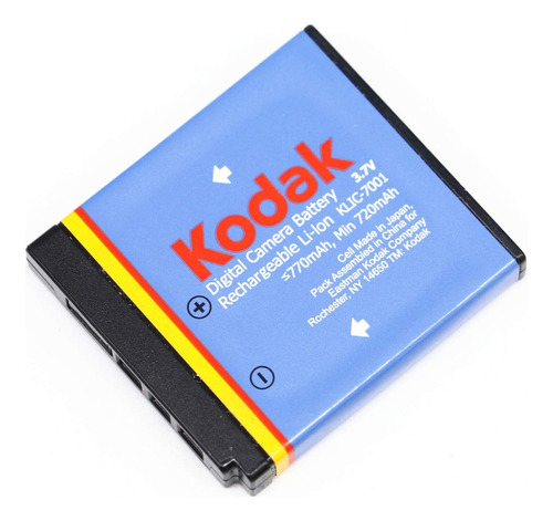 Bateria Camara De Fotos Kodak Modelo Klic-7001 Original