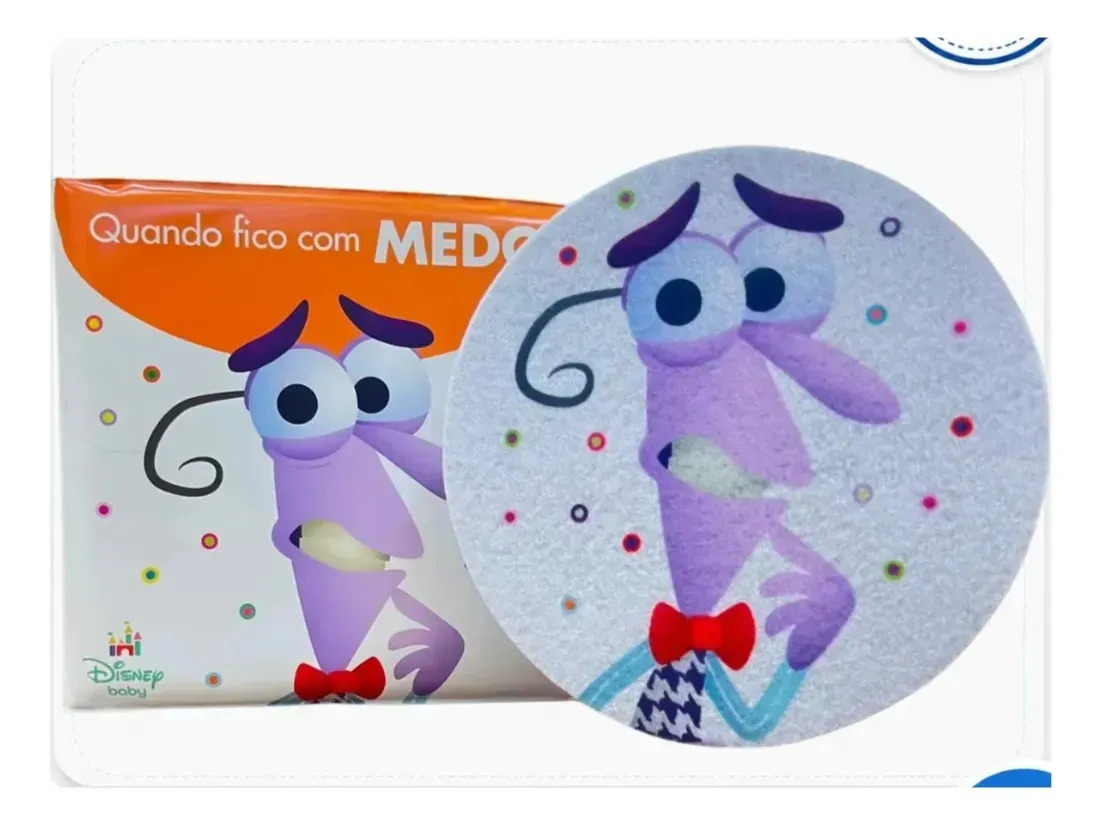 Livro Infantil Quando Fico Com Medo
