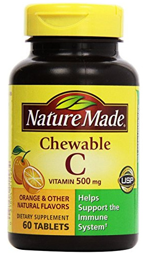 Natural Hecho - Vitamina C 500 Mg, 120 Comprimidos Ik6ae
