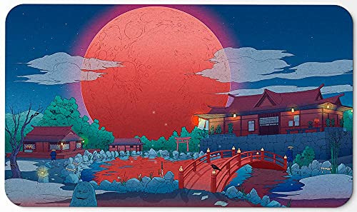 Playmat Magic The Gathering Blood Moon Shinto Anime