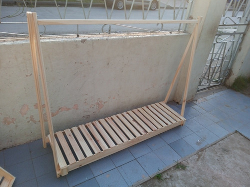 Pechero Plegable Pino 130 X 120 X 40