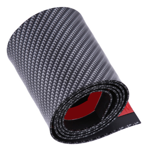 Adesivos De Carro Com Estilo De Borracha De Fibra De Carbono