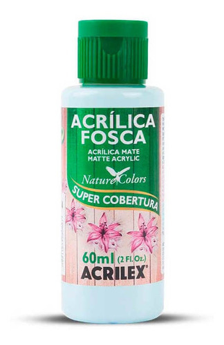 Tinta Acrílica Fosca 60ml Azul Água 919 Acrilex