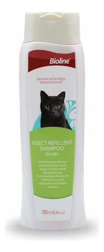 Shampoo Bioline Repelente Para Gatos