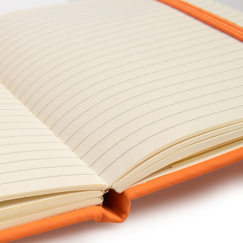 A Set De Cuadernos A6 De Piel Sintética, Banda Elástica,