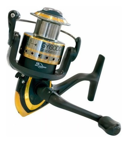 Reel Frontal Redfish Gy6000 8 Rulemanes Variada Pejerrey  