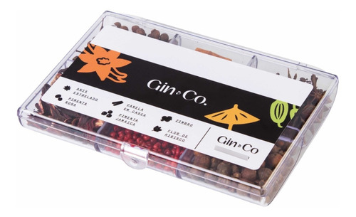 Imagem 2 de 5 de Kit Com 6 Especiarias Gin&co.