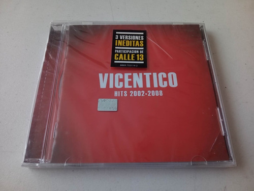 Vicentico - Hits 2002 - 2008 / Cd Imp Arg Nuevo C/ Bonus