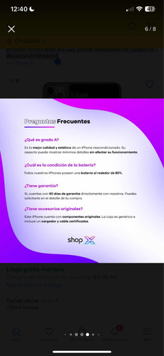 iPhone 11 Pro Max Medianoche 64gb (Usado)