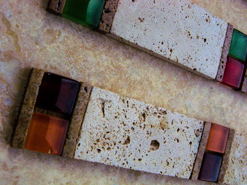 Imagen 7 de 7 de Travertino Turco Sin Taponar 40.6xll Marmeta- Forma Y Diseño