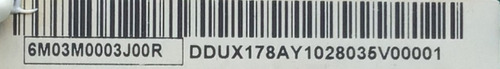 Main Vizio 6m03a0002w00j / Tp.mt5581.pb761 / Modelo D40f-g9 (Usado)