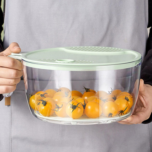 Cesta De Drenaje Multifuncional Colador Para Patatas L Verde