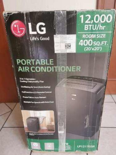 Aire Portátil LG 12000 Btu Inverter