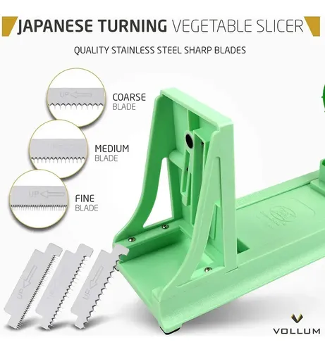 H- . Espiralizador Giratório Japonês Para Vegetais Zcwx