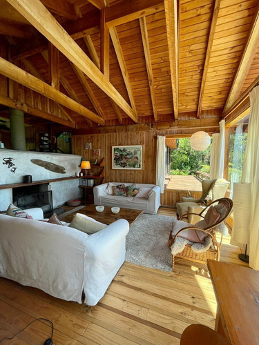 Acogedora Casa Primera Línea Bosque Quillín
