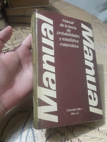 Libro Mir Teoria De Probabilidades Y Estadistica Matematica