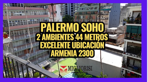 Departamento De 2 Ambientes En Venta En Palermo