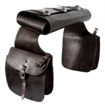 Comprar Alforge Traia Muladeiro Com Porta Capa Preto E Marrom