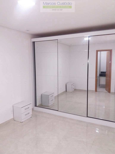 Imagem 6 de 25 de Cobertura Com 3 Dorms, Nova Gerty, São Caetano Do Sul - R$ 750 Mil, Cod: 999 - V999